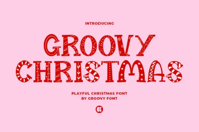 Groovy Christmas font