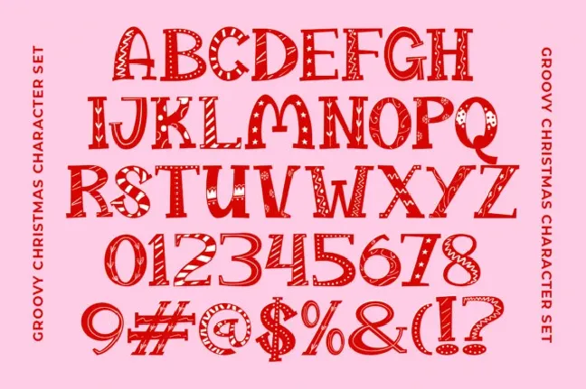 Groovy Christmas font