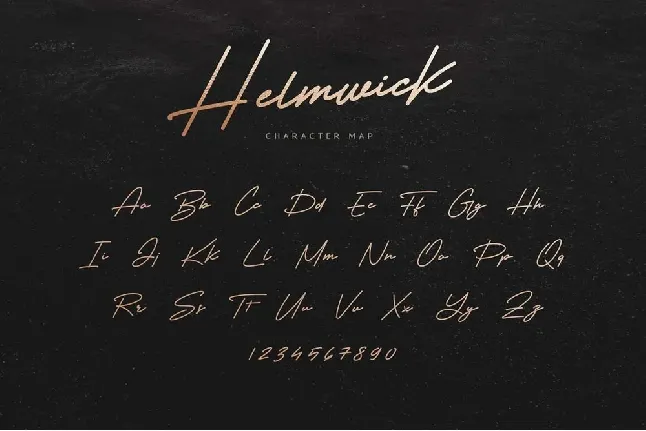 Helmwick font