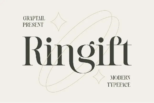 Ringift font