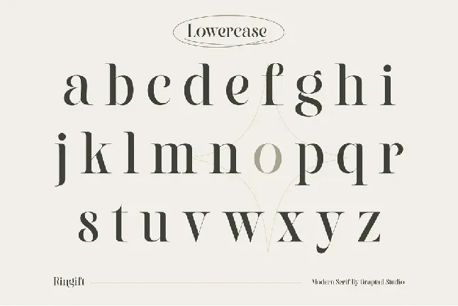 Ringift font