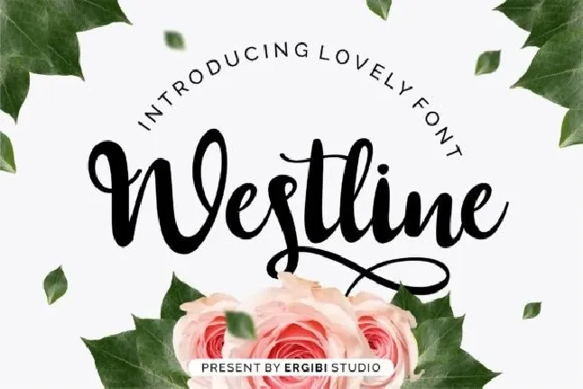 Westline Calligraphy font