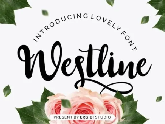 Westline Calligraphy font