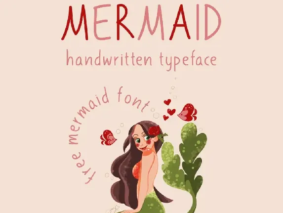 Mermaid font