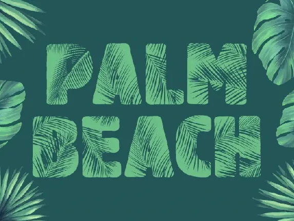 Palm Beach font