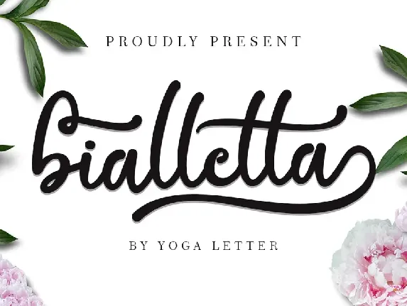 bialletta font