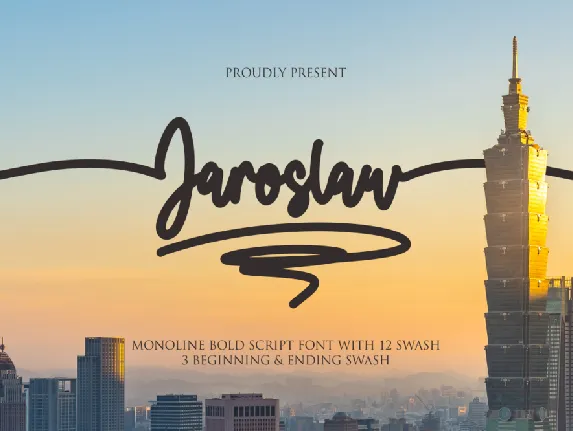 Jaroslaw font