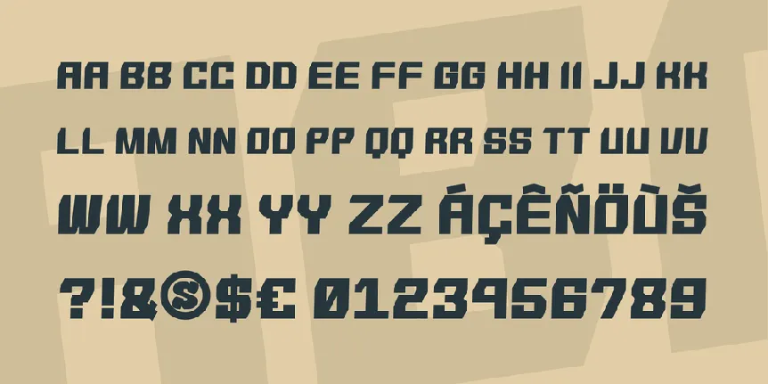 SHMUP in the zone font