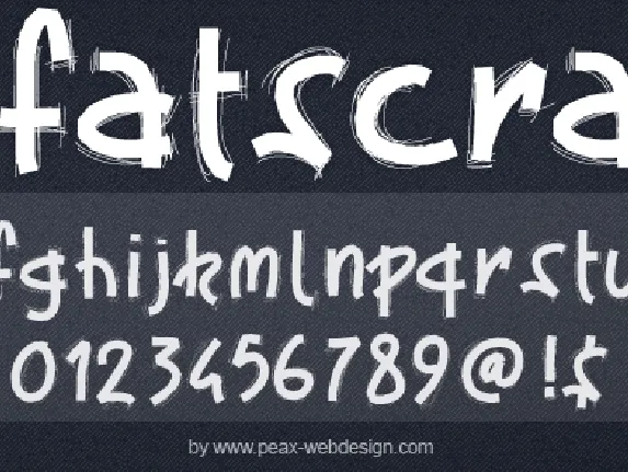 PWFatscratch font