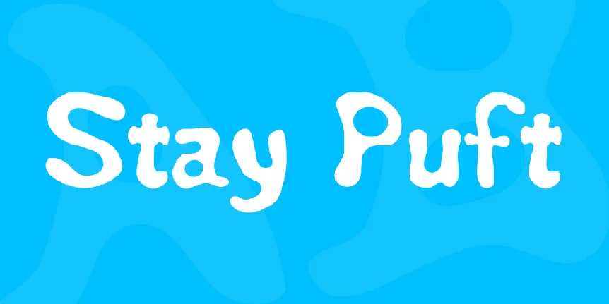 Stay Puft font