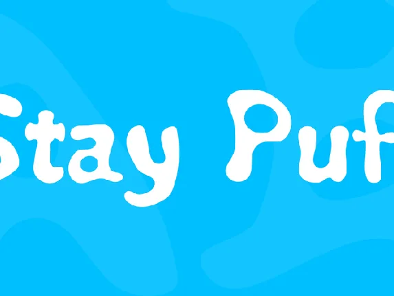 Stay Puft font