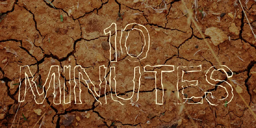 10 Minutes font