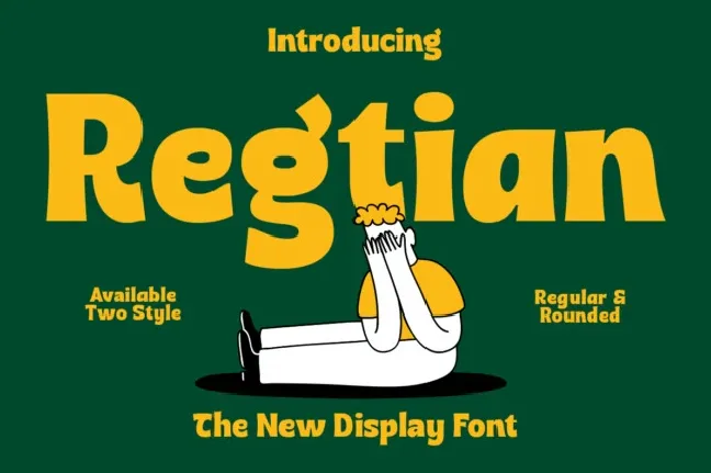 PC Regtian font