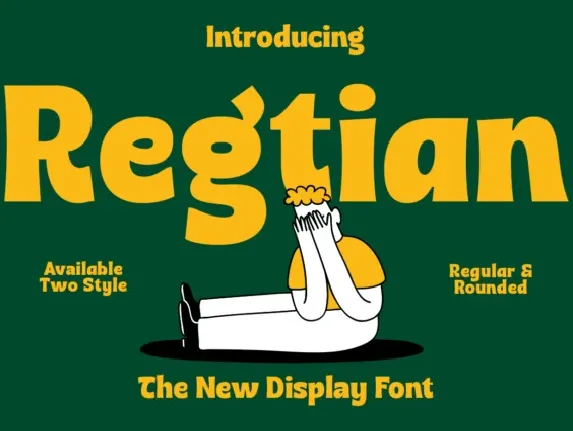 PC Regtian font