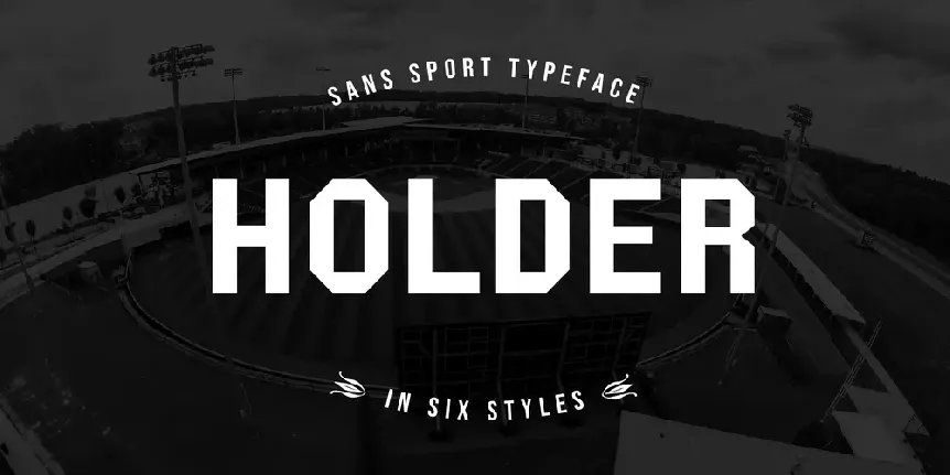 Holder PERSONAL USE ONLY font