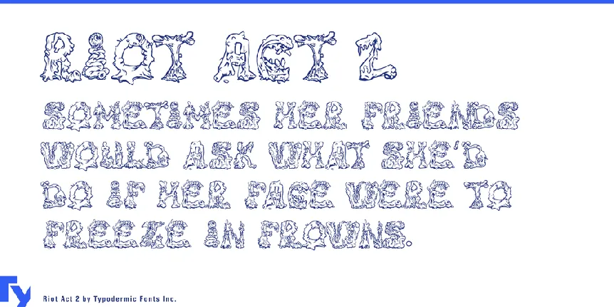 Riot Act Two font