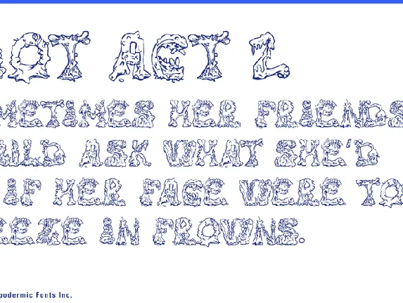 Riot Act Two font