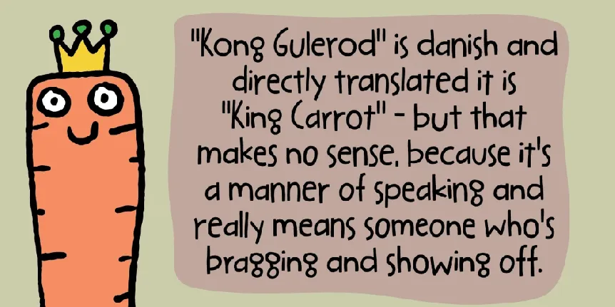 Kong Gulerod DEMO font