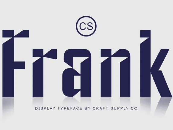 CS Frank font