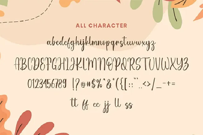 Hidden Spring font