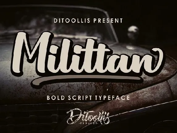 Milittan font