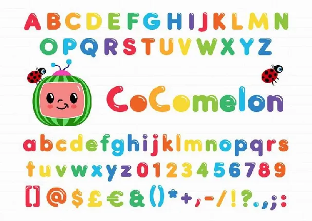 Cocomelon font