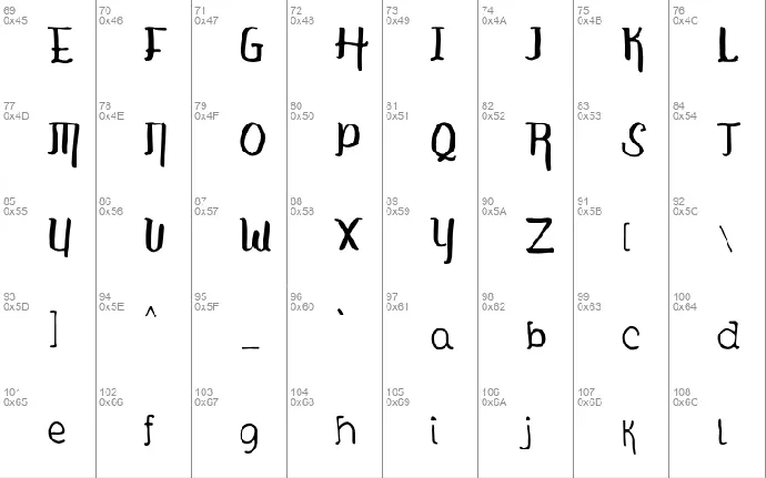 KINGDOM STORIA font