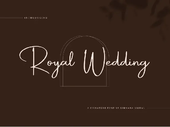 Royal Wedding font