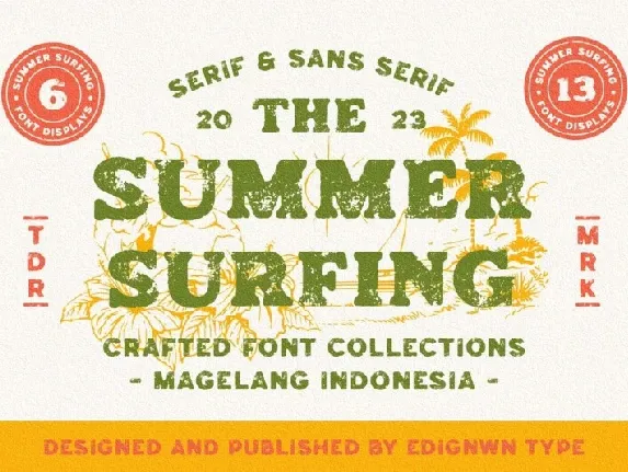 Summer Surfing font