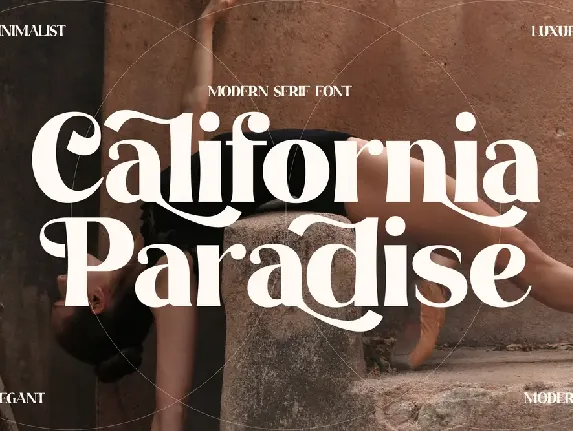 California Paradise font