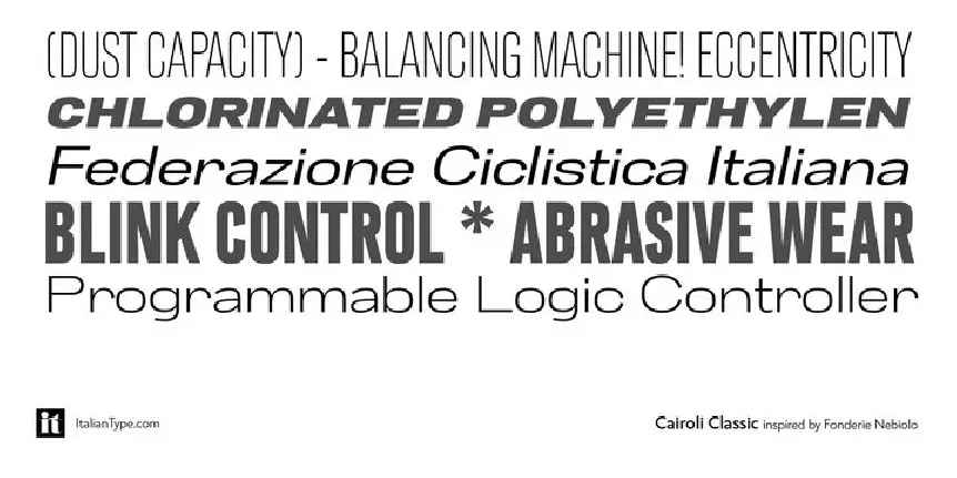 Cairoli Classic font