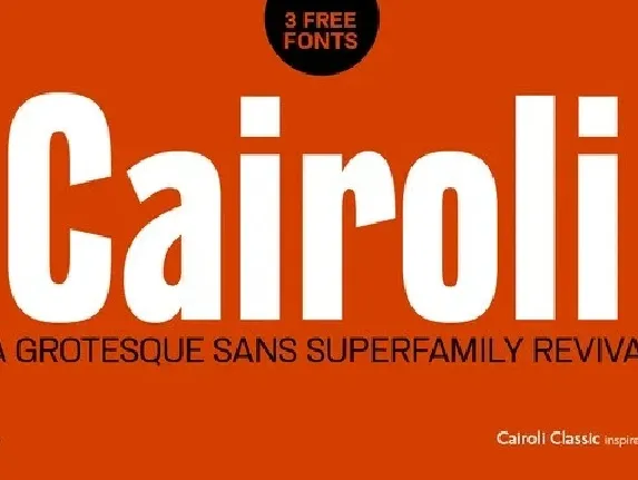 Cairoli Classic font