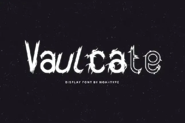 Vaulcate Display font