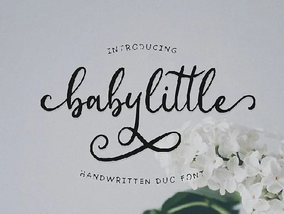 Babylittle font