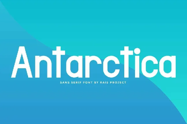 Antarctica font