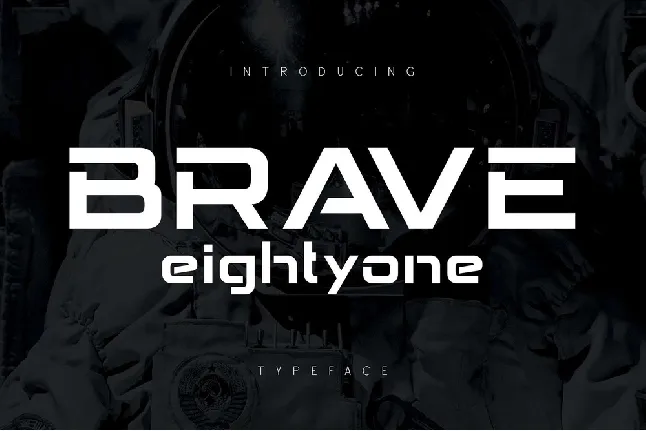 Brave Eighty One font