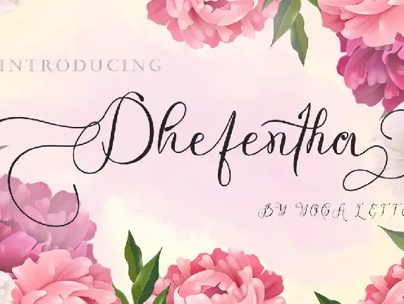 Dhefentha font