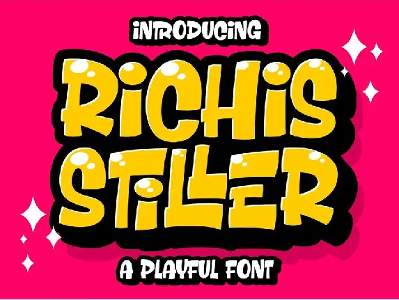 Richis Stiller font