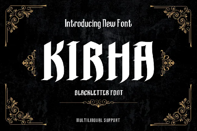 Kirha font