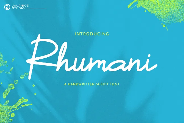 Rhumani font