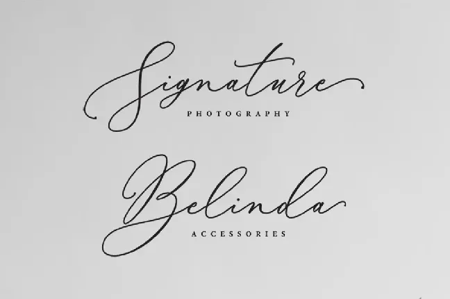 Bellisia font