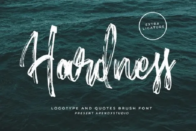 Hardness font