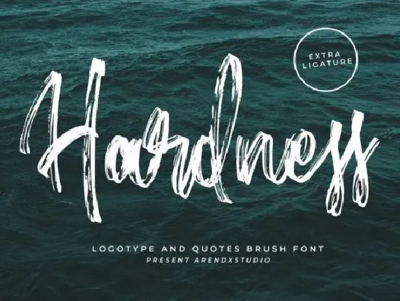 Hardness font