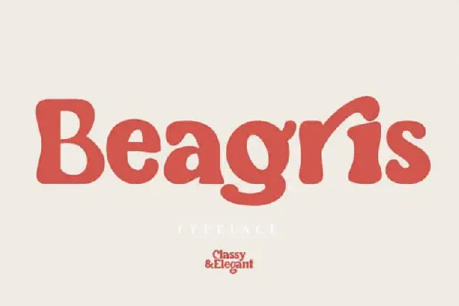 Beagris Display font