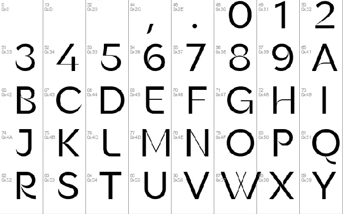 Brendiva font