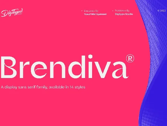 Brendiva font