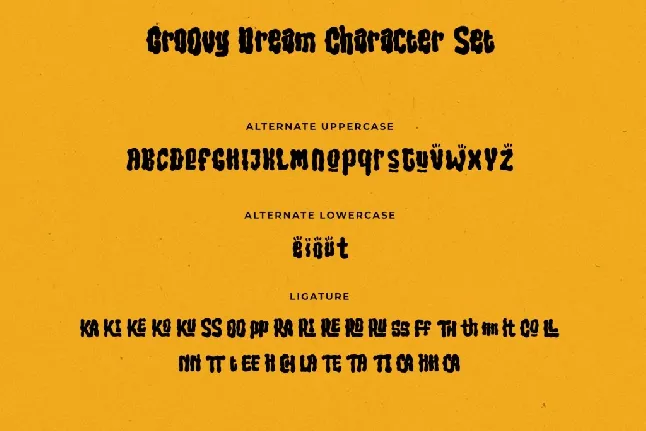 Groovy Dream font