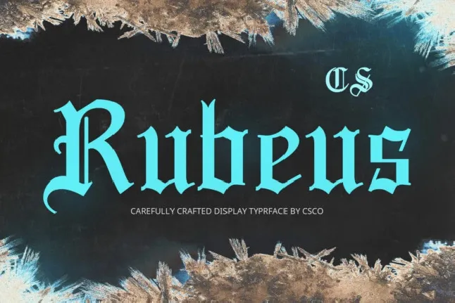 CS Rubeus font