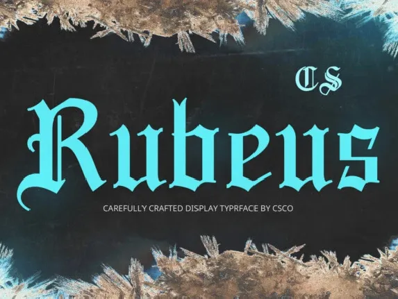 CS Rubeus font