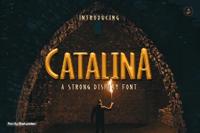 Catalina Display font